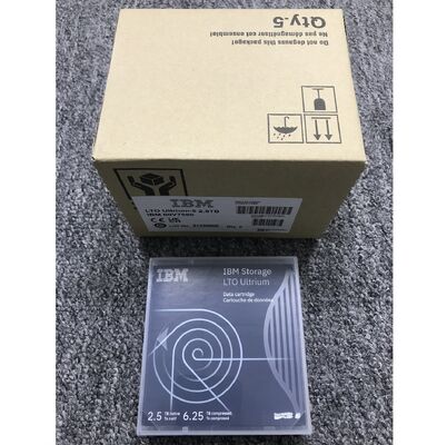 For IBM LTO6 Ultrium 6 00V7590 2.5TB-6.25T Data Cartridge Tape Data
