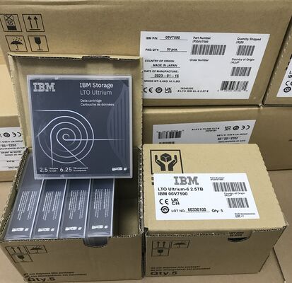 For IBM LTO6 Ultrium 6 00V7590 2.5TB-6.25T Data Cartridge Tape Data