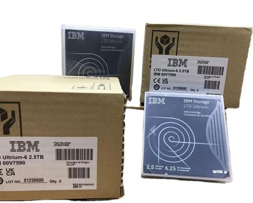 Tape Cartridges 46X1290 00V7590 38L7302 01PL041 LTO 5/LTO 6/LTO 7/ LTO 8 Data Backup Tapes