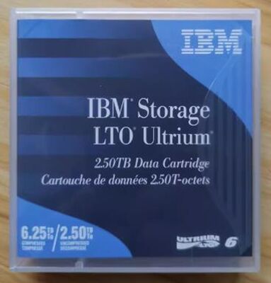 Tape Cartridges 46X1290 00V7590 38L7302 01PL041 LTO 5/LTO 6/LTO 7/ LTO 8 Data Backup Tapes