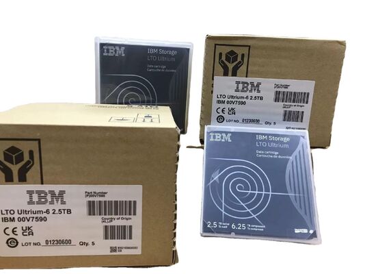 00V7590 38L7302 Cartridge Tapes 00V7590 01PL041 95P4436 46X1290 38L7302 02XW568 for IBMTO6 LTO4 /LTO5/LTO6/LTO7/LTO8/LTO9