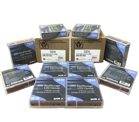 95P4436 LTO4 Tapes 800G-1.6TB Ultrium-4 LTO5 46X1290 1.5TB-3.0TB Ultrium 5 Backup Tape Data Cartridge
