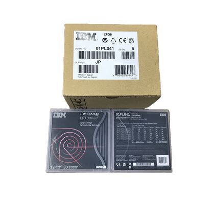 Hot Sale 01PL041 LTO8 Backup Data Cartridge Tapes Ultrium 8 Data Cartridge 12TB/30TB Tapes