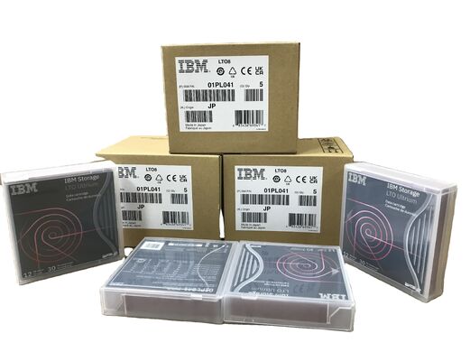 Hot Sale 01PL041 LTO8 Backup Data Cartridge Tapes Ultrium 8 Data Cartridge 12TB/30TB Tapes