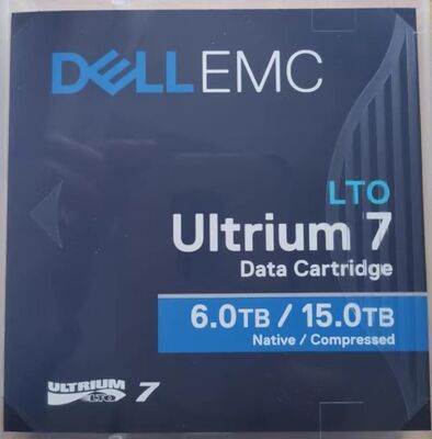 For DELL LTO 7 Ultrium 7 Data Backup Tape 07J4HF 6TB-15TB