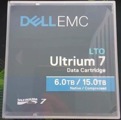 For DELL LTO 7 Ultrium 7 Data Backup Tape 07J4HF 6TB-15TB