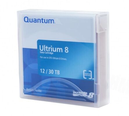 Data Cartridge for Quantum LTO 8 Ultrium 8 Tape MR-L8MNQ-01 12TB-30TB Tape