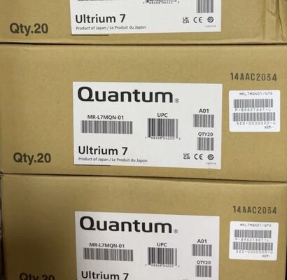 For Quantum LTO7 Ultrium Tape MR-L7MQN-01 6TB-15TB Data Backup Tape