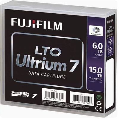 For NEW FUJIFILM LTO7 Ultrium 6TB 15TB Data Tape Cartridge Data Tape