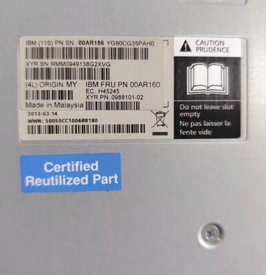 00L4642 00L4644 00L4580 Node Canister for IBM 00L4580 V7000 Type 300 2076-324 Controller