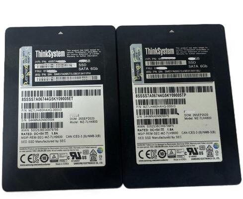 800G Hard Drive 4XB7A17062 02JG488 800G SSD SAS 12G Server SSD SR650 ThinkSystem SR650 SR550