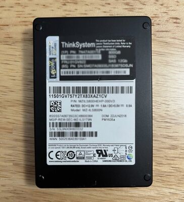 For Lenovo DE Storage DE2000H DE4000H 4XB7A14112 Storage Hard Drive