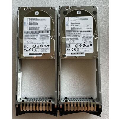 For IBM 00RX908 00RY111 00WY600 1.8T 10K 2.5 SAS V7000 Gen2 Hard Drive