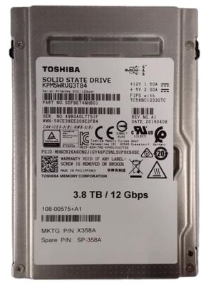 X358A KPM6WRUG3T84 108-00575+B1 108-00575+A1 12G SAS 0FH1W9 Hard Drive