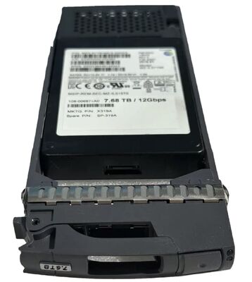 X319A 108-00687+A0 NETAPPFAS2650 2750 8200 9000 A700S 7.68TB SAS 12G SSD Hard Drive