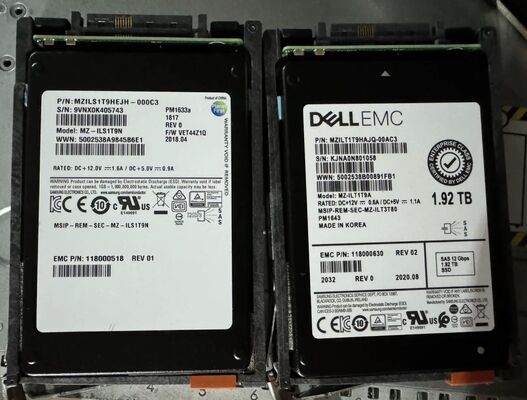 For EMC D3F-2SFXL2-1920 005052522 005052521 1.92T 1920GB SAS SSD