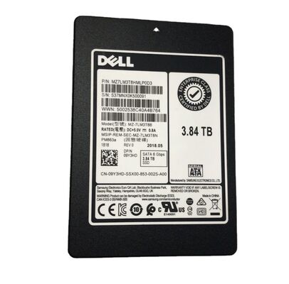 For  R730 R740 R750 SSD 09Y3HD PM863a SSD MZ7LM3T8HLP 3.84T