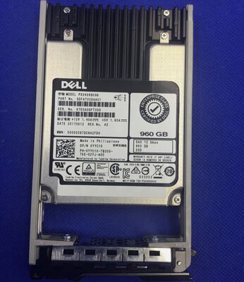 For DELL PX04SVB096 0YYC10 960G 2.5 SAS SSD 12Gb Hybrid Solid State Drive