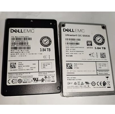 For  3.84TB SAS SSD PM1643 0X8F87 MZ-ILT3T8A 02VY8H 0TT26V MZILT3T8HALSAD4 MZILT3T8HALS0D3 WUSTR1538ASS200 091w3v SSD