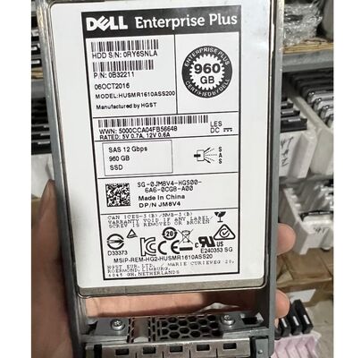 For DELL SCV3000 SC4020 SCV2020 HUSMR1610ASS200 Solid State Drive JM8V4 960G SAS 12GB SSD