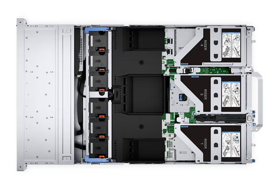 PowerEdge R760 2 Socket 2U Rack Server 2 x 5th Generation Intel® Xeon Scalable processor 32 x 256 GB DDR5 (8 TB) 430 TB
