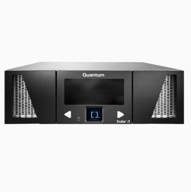 QUANTUM Scalar I3 Tape Library 1-FC-LTO8 LTO7 LTO9 25 Slots Ultrium 8 7 9 Belt Drive