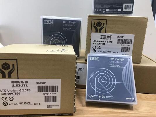 00V7590 01PL041 Cartridge Tapes 00V7590 01PL041 95P4436 46X1290 38L7302 02XW568 for IBMTO4/LTO5/LTO6/LTO7/LTO8/LTO9