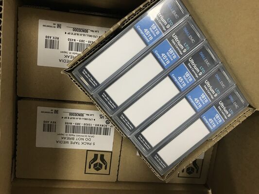 LTO9 0465R8 Data Cartridge LTO9 Ultrium 9 Tape Cartridge18TB-45TB Tapes