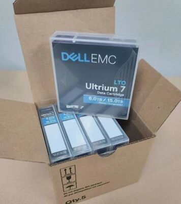 Data Cartridges 07J4HF LTO 7 Ultrium 7 Data Backup Tapes 07J4HF 6TB-15TB