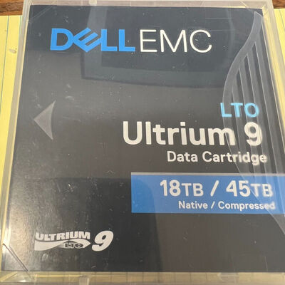 LTO Ultrium Data Cartridge LTO4/LTO5/LTO6/LTO7/LTO8/LTO9 Data Cartridge Tape for DELL EMC
