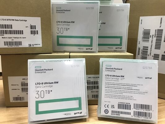 Q2078A Brand New Original for HP HPE LTO Ultrium 8 Data Backup Tape Q2078A 12TB/30TB