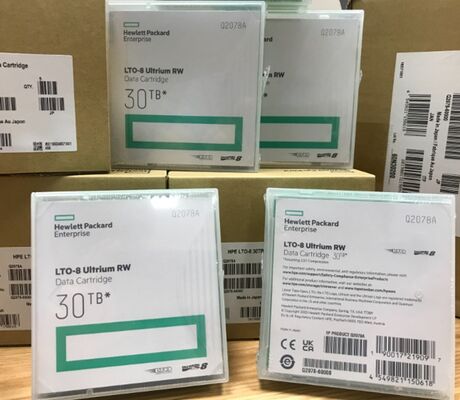 Q2078A Brand New Original for HP HPE LTO Ultrium 8 Data Backup Tape Q2078A 12TB/30TB