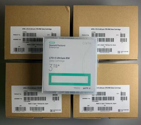 Original NEW Data Backup Tape Cartridge C7975A for HPE LTO5 Ultrium 5 1.50TB-3TB Data Backup Tape C7975A