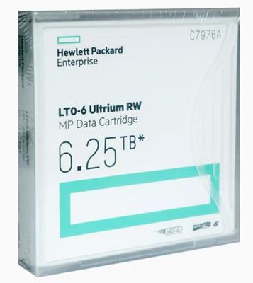 For HPE DELL Lenovo  FUJIFILM Quantum IBM LTO Ultrium 4/ 5/6/7/8/9 Original NEW HPE LTO6 Data Backup Tape C7976A
