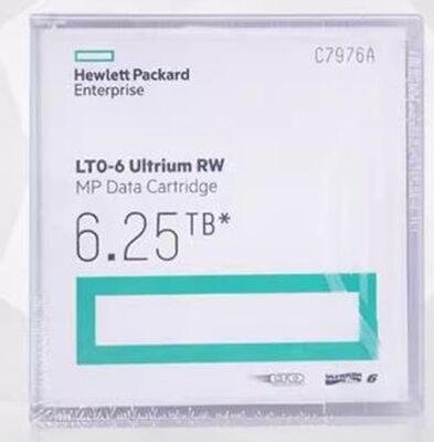 For HPE DELL Lenovo  FUJIFILM Quantum IBM LTO Ultrium 4/ 5/6/7/8/9 Original NEW HPE LTO6 Data Backup Tape C7976A