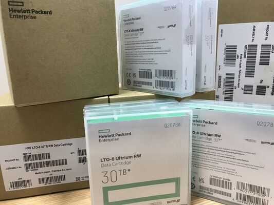 C7976A C7977A Q2078A Original NEW Data Cartridge LTO 6  LTO7 LTO8 Ultrium 6 Ultrium 7 Ultrium 8 Data Backup Tapes