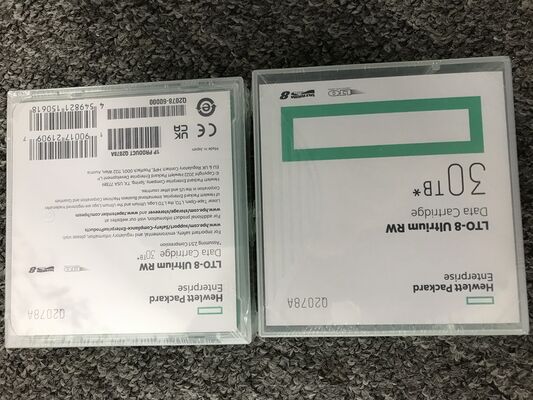C7976A C7977A Q2078A Original NEW Data Cartridge LTO 6  LTO7 LTO8 Ultrium 6 Ultrium 7 Ultrium 8 Data Backup Tapes