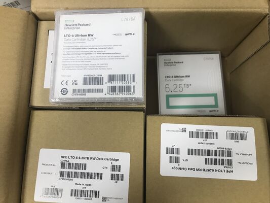 C7976A C7976AN C7977A Q2078A Original NEW Data Cartridge LTO 6  LTO7 LTO8 Ultrium 6 Ultrium 7 Ultrium 8 Data Backup Tapes