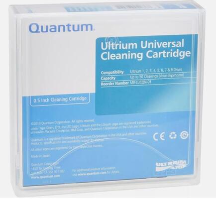 MR-LUCQN-01 for Quantum LTO4 LTO5 LTO6 LTO7 LTO8 LTO9 Quantum LTO-CC Cleaning Tape MR-LUCQN-01 Cleaning Cartridge