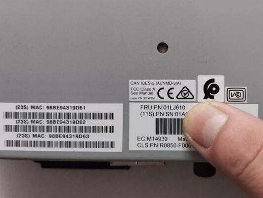 01LJ610 01AC369 01YM016 01AC372 Node Canister for IBM V5030 Controller