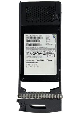 X319A 108-00687+A0 NETAPPFAS2650 2750 8200 9000 A700S 7.68TB SAS 12G SSD Hard Drive