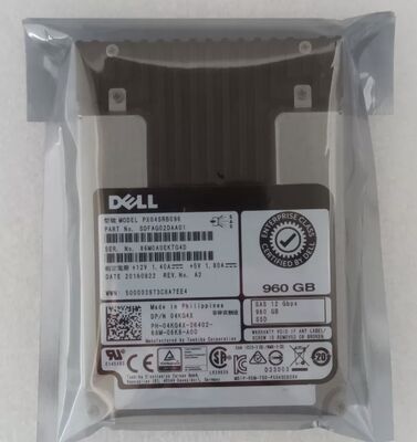 For DELL R640 R540 R650 R750 R550 SSD 04KG4X GPK3R 0R87FK 0MW5KG SAS SSD 2.5 PX04SRB096 PX04SRB192 PX04SRB384 SSD