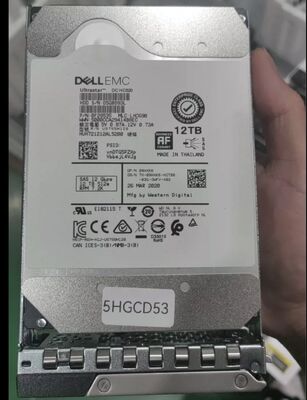 0DK7C9 0KFJ7G 09HXK6 0YMN53 MG07SCA12TEY ST12000NM0158 HUH721212AL5200 0T2YHT HUH721212ALE600 for DELL EMC 12T SAS Hard Drive