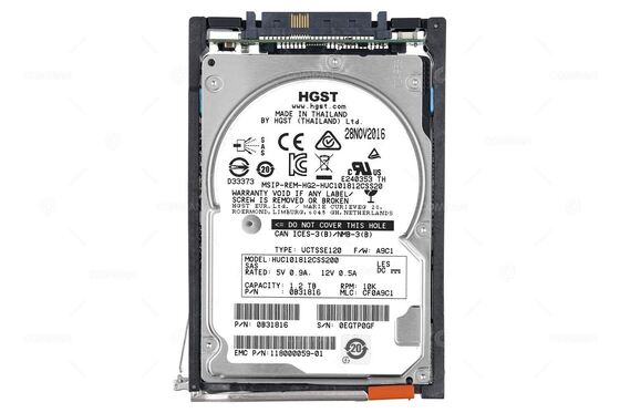 For EMC Unity 300 350 D3-2S10-1200 1.2TB Hard Drive 005051635 005051632
