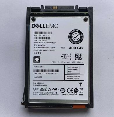 For EMC D3-D2S12FX-400  005052255 118000545 400G SAS SSD Hard Drive