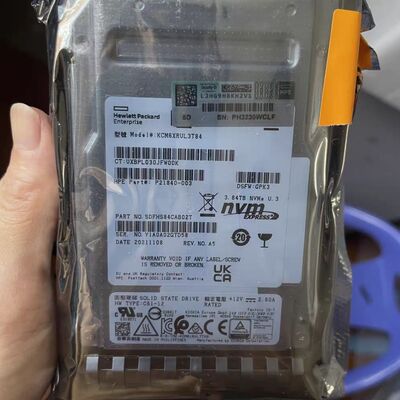 For HPE U.3 1.92T 3.84T 7.68T NVME SSD KCM6XRUL7T68 P21840-004 KCM6XRUL3T84 P21840-003 KCM6XRUL1T92 P21840-002 SSD